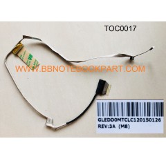 TOSHIBA LCD Cable สายแพรจอ C40-A C40D-A  (หัวเสียบ 40 pin)   DD0MTCLC120